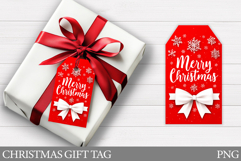 Merry Christmas Gift Tag. Christmas Gift Tag Printable Product Image 1