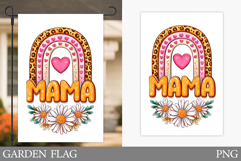 Mother's Day Garden Flag. Flowers Garden Flag Sublimation Product Image 1