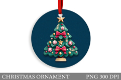 Christmas Tree Christmas Ornament. Winter Christmas Ornament Product Image 1