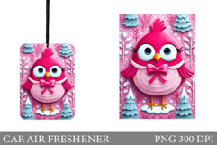 Cute Bird Car Air Freshener. Christmas Car Air Freshener Product Image 1