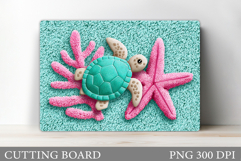 Turtle Kitchen Cutting Board. Turtle Cutting Board Design Product Image 1