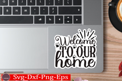 Family sticker quotes SVG Design, Family SVG Quotes SVG Product Image 1