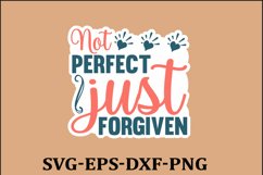 Christian Sticker Svg design and Jesus quotes Religious Svg Product Image 1