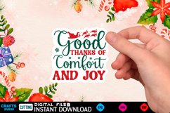 Christmas sticker Svg holiday quotes Svg design Christmas T Product Image 1