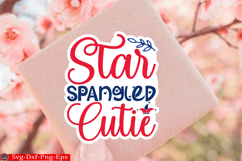 4th of July Sticker Svg Design, Patriotics Quotes Svg, 4t Product Image 1