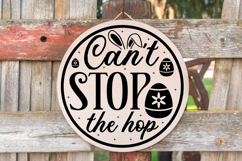 Happy Easter SVG Design Cute Easter Quotes SVG Bunny SVG Product Image 1