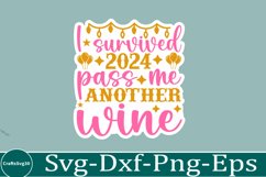 happy new year sticker Svg Bundle for Shirts 2025 New Year Product Image 6