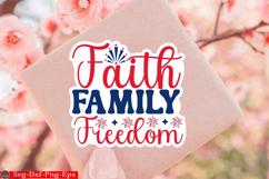 4th of July Sticker Svg Design, Patriotics Quotes Svg, 4t Product Image 1