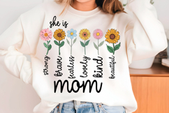 Mother's Day SVG She is Strong Png Product Image 1