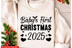 Christmas Svg Design Round Sign SVG quotes Product Image 1