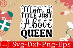 Mothers day sticker SVG Bundle Funny Mom Svg Design Funny Qu Product Image 3
