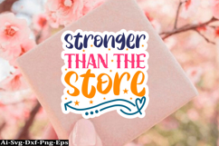 Inspirational Sticker Svg Design, motivational quotes Product Image 1