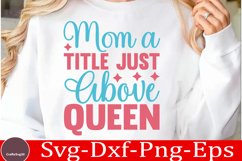 Mothers day SVG design Funny Mom Svg Design Funny Quotes SVG Product Image 5
