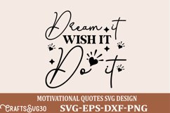 Motivational Quotes Svg Design Inspirational Quotes Boho Product Image 1