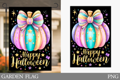 Halloween Pumpkin Garden Flag. Garden Flag Sublimation Product Image 1