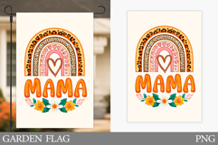 Mother's Day Garden Flag. Flowers Garden Flag Sublimation Product Image 1