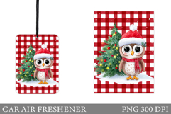 Cute Owl Car Air Freshener. Christmas Car Air Freshener Product Image 1