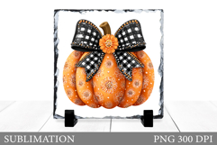 Pumpkin Slate Design. Pumpkin Sublimation Product Image 1