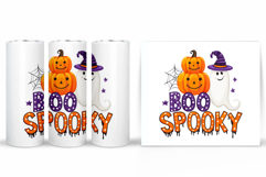 Halloween Tumbler Design. Halloween Sublimation Product Image 2
