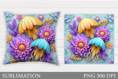 Jellyfish Sublimation. Jellyfish Pillow Sublimation Product Image 1