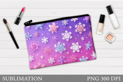 Snowflakes Cutting Board. Christmas Cutting Board Design Product Image 1