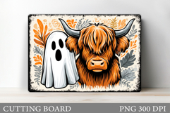 Halloween Cow Cutting Board. Halloween Ghost Cutting Board Product Image 1