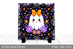 Cute Ghost Slate Design. Cute Ghost Slate Design Product Image 1