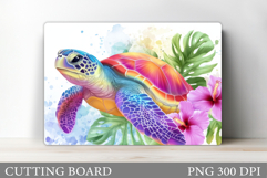 Turtle Kitchen Cutting Board. Turtle Cutting Board Design Product Image 1