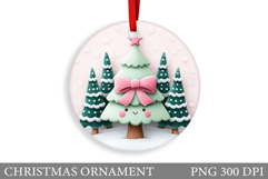 Christmas Tree Christmas Ornament. Winter Christmas Ornament Product Image 1