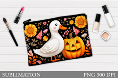 Halloween Goose Cosmetics Bag. Halloween Cosmetics Bag Product Image 1