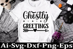 Halloween Svg design, Halloween round sign quotes Product Image 1
