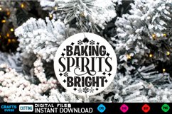 Christmas Round sign Svg design Christmas Svg holiday quotes Product Image 1