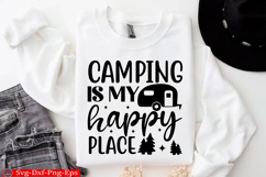 Camping SVG design, camping quotes, adventure T-shirt Hiking Product Image 1