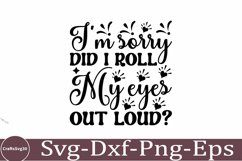 Sarcastic SVG, Design, Funny Quotes SVG, Tshirt Sarcastic Product Image 1