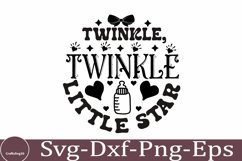 Baby Round SVG Bundle Funny Quotes Design Baby Quotes SVG Product Image 7