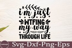 Sarcastic SVG, Design, Funny Quotes SVG, Tshirt Sarcastic Product Image 1