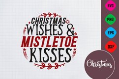 Christmas Round sign Svg Design Round Sign SVG quotes Product Image 1