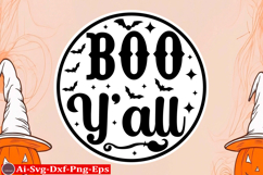 Halloween round sign svg design bundle Product Image 7