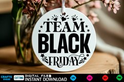 Black Friday Round Sign SVG design, Black Friday Quotes Product Image 1