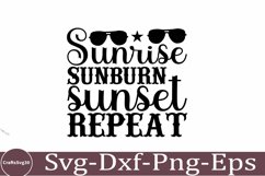 Summer vacation svg design Beach quotes Funny summer design Product Image 1