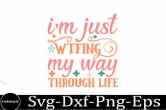 Sarcastic SVG, Design, Funny Quotes SVG, Tshirt Sarcastic Product Image 1