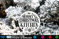 Christmas Round sign Svg design holiday quotes Svg Christmas Product Image 1