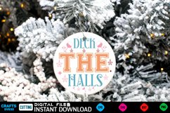 Christmas Round sign Svg design holiday quotes Svg Christmas Product Image 1