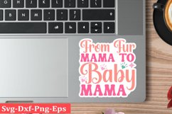 Mothers day sticker SVG design Funny Mom Svg Design Funny Product Image 1