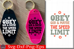 Christian Keychain Quote SVG Faith Keychain Quote png Product Image 1