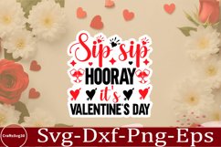 Valentine sticker SVG Design Valentine Love Sticker Svg Product Image 1