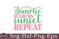 Summer vacation svg design Beach quotes Funny summer design Product Image 1