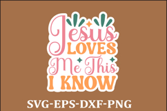 Christian Sticker Svg Design Christian Quotes Jesus Svg Des Product Image 1