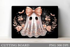 Halloween Ghost Cutting Board. Halloween Cutting Board Product Image 1