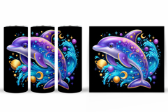 Dolphin Tumbler Design. Sea Tumbler Sublimation Product Image 2